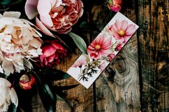 Bookmark Mockup, Autumn Bookmark Mock Up Template, PSD, t23 Product Image 2