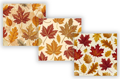fall seamless pattern, digital paper leaves, rust color background, mustard yellow design, burnt orange tones, seasonal autumn wallpaper, maple leaf pattern, cozy thanksgiving design, watercolor foliage background, warm fall palette, rustic decor pattern,
