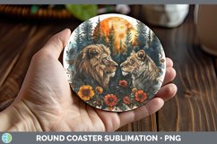GorgeousAutumn Round Coaster design.