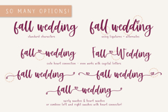 Autumn Love Duo - Calligraphy Script and Sans Font Product Image 3