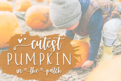 Autumn Love Duo - Calligraphy Script and Sans Font Product Image 6