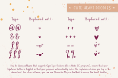 Autumn Love Duo - Calligraphy Script and Sans Font Product Image 7
