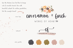 Autumn Love Duo - Calligraphy Script and Sans Font Product Image 8