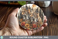 GorgeousAutumn Round Coaster design.