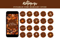 autumn minimalist instagram story highlight covers