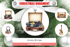 Ornament Retro Autumn Music Product Image 1