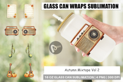 Glass Can Retro Autumn Music Product Image 1
