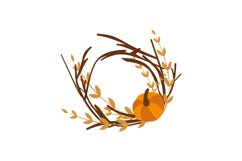 Autumn Monogram Frame Product Image 1