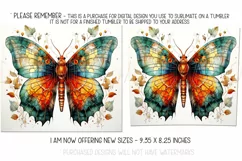 Autumn Tumbler Sublimation, Autumn Moth Tumbler, Wiccan, d2 Product Image 2