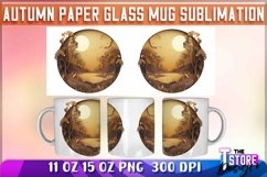 Autumn Paper Mug Sublimation|Coffee 11 Oz|Summer Mug 15 v.1 Product Image 2