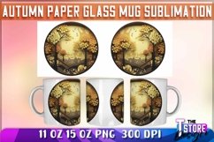 Autumn Paper Mug Sublimation|Coffee 11 Oz|Summer Mug 15 v.1 Product Image 4