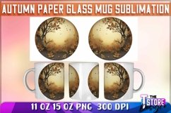 Autumn Paper Mug Sublimation|Coffee 11 Oz|Summer Mug 15 v.1 Product Image 3