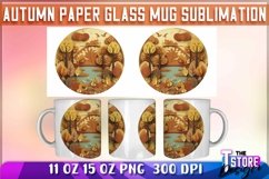 Autumn Paper Mug Sublimation|Coffee 11 Oz|Summer Mug 15 v.1 Product Image 5