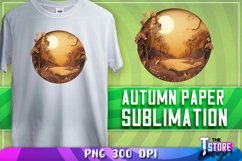 Autumn Paper Sublimation Bundle |Autumn Paper PNG Design Product Image 6