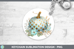 GorgeousAutumn Pastel Brush Strokes Keychain design.