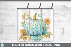 GorgeousAutumn Pastel Brush Strokes Tumbler design.