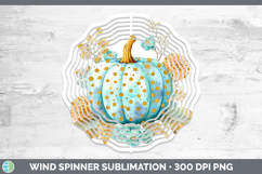 GorgeousAutumn Pastel Brush Strokes Wind Spinner design.
