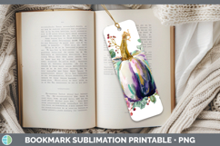 GorgeousAutumn Pastel Brush Strokes Bookmark design.