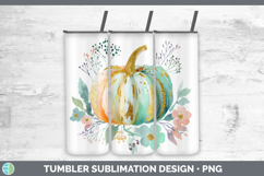 GorgeousAutumn Pastel Brush Strokes Tumbler design.