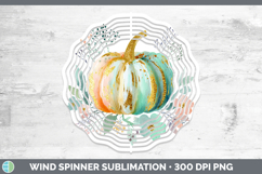 GorgeousAutumn Pastel Brush Strokes Wind Spinner design.