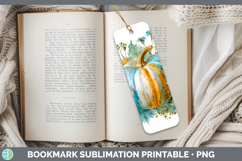 GorgeousAutumn Pastel Brush Strokes Bookmark design.