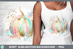 GorgeousAutumn Pastel Brush Strokes Shirt design.