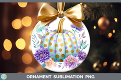 GorgeousAutumn Pastel Brush Strokes Ornament design.