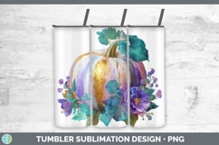 GorgeousAutumn Pastel Brush Strokes Tumbler design.