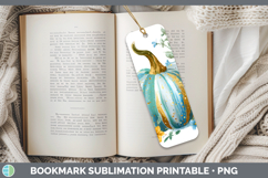 GorgeousAutumn Pastel Brush Strokes Bookmark design.