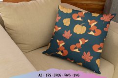 Autumn Pattern SVG File Product Image 1