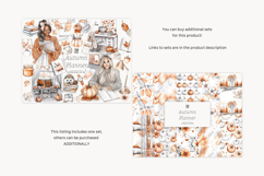 GlamArtZhanna, Autumn Planner png, Fall Planner clipart, Planner clipart, Fall clipart, Autumn clipart, Planner girl clipart, Autumn Planner girl, Pumpkin planner png, Pumpkins clip art, Neutral Journaling, Fall PNG Graphics, Cozy planner clipart, Neutral