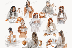 GlamArtZhanna, Autumn Planner png, Fall Planner clipart, Planner clipart, Fall clipart, Autumn clipart, Planner girl clipart, Autumn Planner girl, Pumpkin planner png, Pumpkins clip art, Neutral Journaling, Fall PNG Graphics, Cozy planner clipart, Neutral