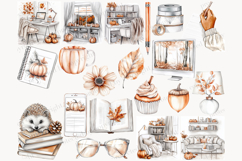 GlamArtZhanna, Autumn Planner png, Fall Planner clipart, Planner clipart, Fall clipart, Autumn clipart, Planner girl clipart, Autumn Planner girl, Pumpkin planner png, Pumpkins clip art, Neutral Journaling, Fall PNG Graphics, Cozy planner clipart, Neutral
