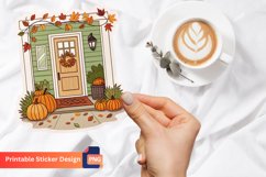 Autumn Porch Stickers, Seasonal Porch Decorations Product Image 1