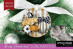 Autumn Pumpkin Ornament PNG - Fall Pumpkin, PNG Sublimation Product Image 1