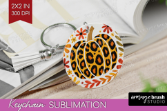 Autumn Pumpkin Keychain PNG - Fall Pumpkin, Keychain Product Image 1