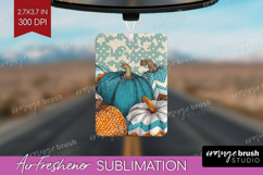 Autumn Pumpkin Air Freshener PNG - Fall Pumpkin, PNG Product Image 1