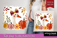 Autumn Pumpkin Tote Bag - Fall Pumpkin, Tote Bag PNG Product Image 1