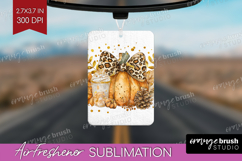 Autumn Pumpkin Air Freshener PNG - Fall Pumpkin, PNG Product Image 1