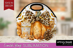 Autumn Pumpkin Lunch Bag - Fall Pumpkin, Lunch Bug PNG Product Image 1