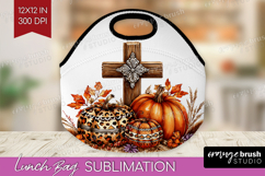 Autumn Pumpkin Lunch Bag - Fall Pumpkin, Lunch Bug PNG Product Image 1