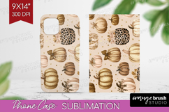 Autumn Pumpkin Phone Case PNG - Fall Pumpkin, Case PNG Product Image 1