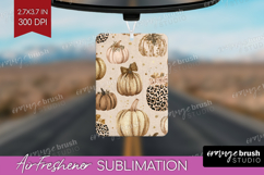 Autumn Pumpkin Air Freshener PNG - Fall Pumpkin, PNG Product Image 1