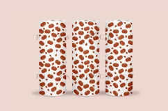 Autumn Pumpkin skinny tumbler sublimation wrap with high resolution 300 DPI and transparant background perfect for 20oz and 30oz skinny tumbler