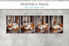 halloween printables, pumpkin collage sheet Product Image 2
