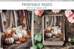 halloween printables, pumpkin collage sheet Product Image 3