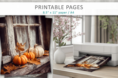 halloween printable pages, junk journal Product Image 4
