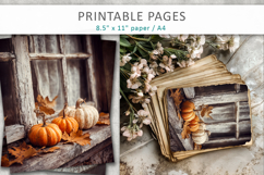halloween printable pages, junk journal Product Image 1
