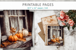 halloween printable pages, junk journal Product Image 6
