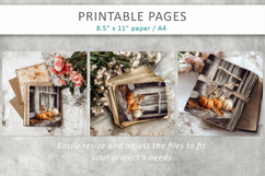 halloween printable pages, junk journal Product Image 8